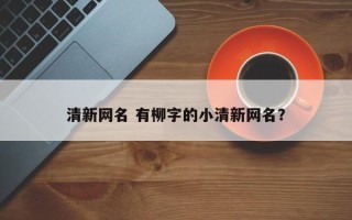 清新网名 有柳字的小清新网名？