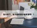 智力低下，智力低的孩子能恢复吗！？