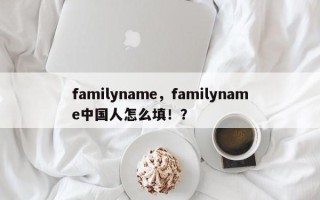familyname，familyname中国人怎么填！？