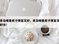 青岛哪里房子便宜又好，青岛哪里房子便宜又好住！