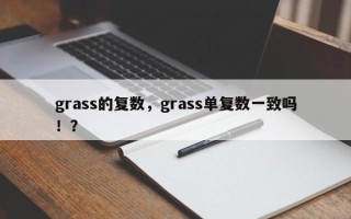 grass的复数，grass单复数一致吗！？